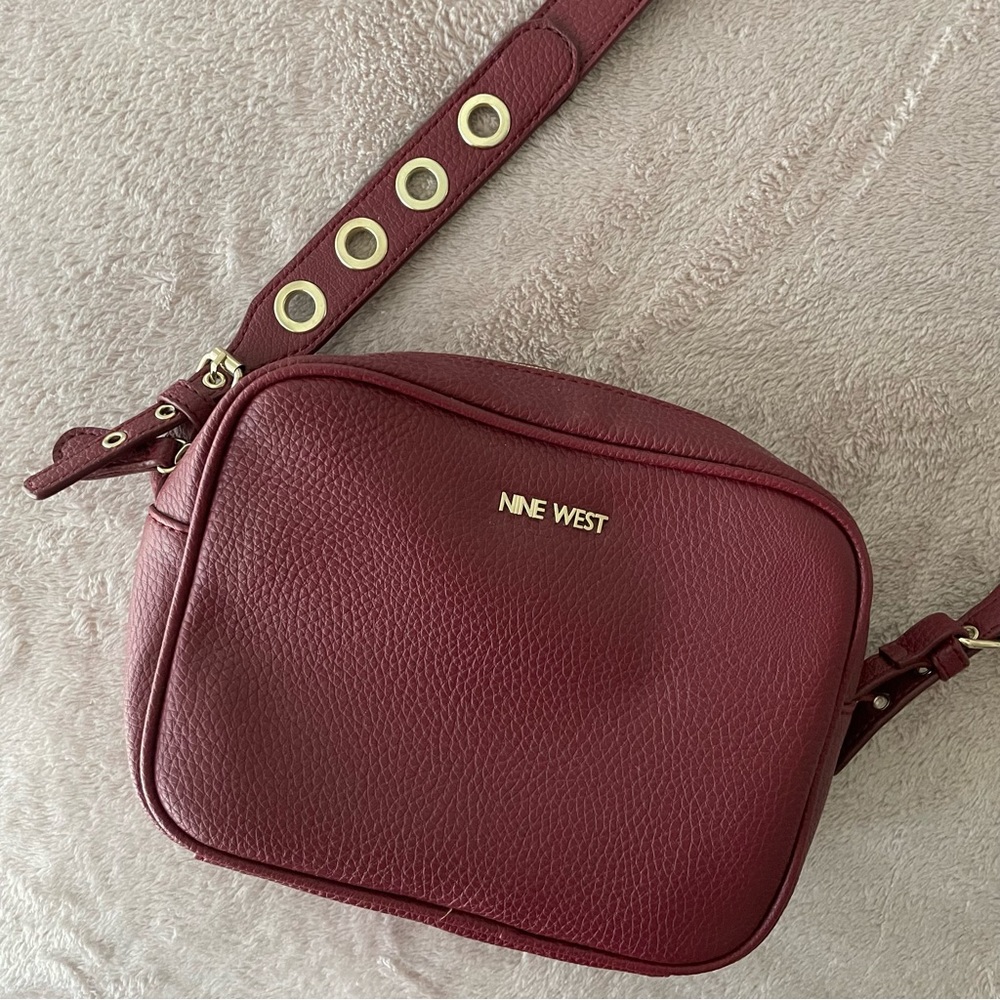Maroon Nine West Purse